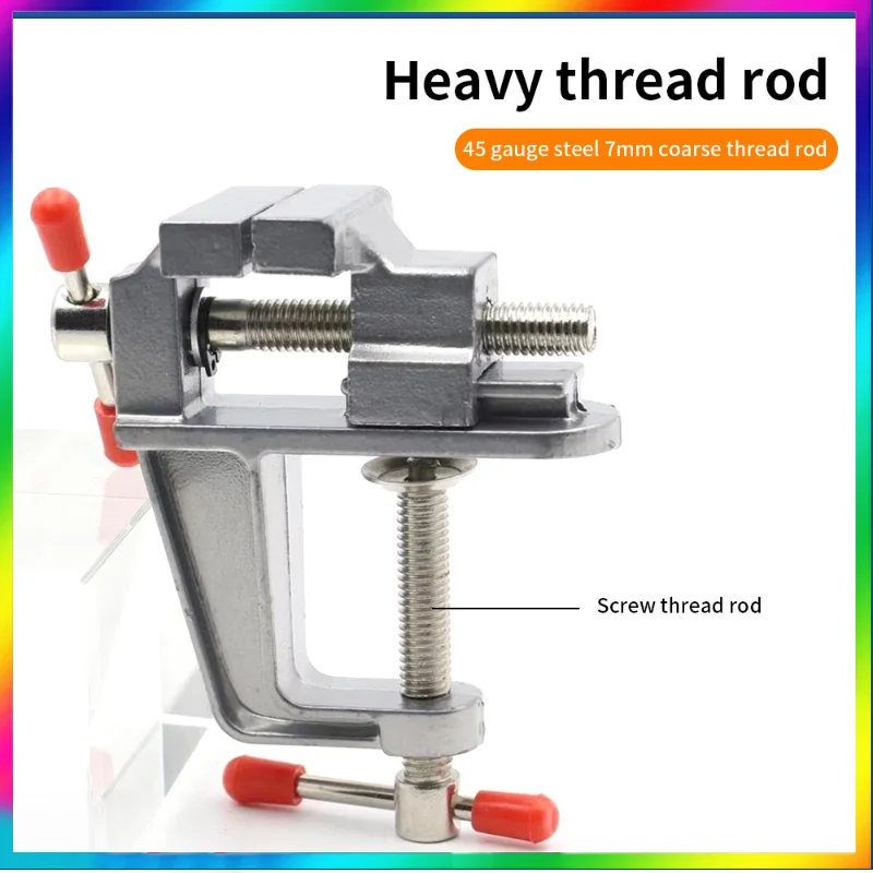 

Router Clamp Aluminum Miniature Small Jewelers Hobby Clamp Hand Tools On Table Bench Vise Mini Tool Vice Multi-Functional