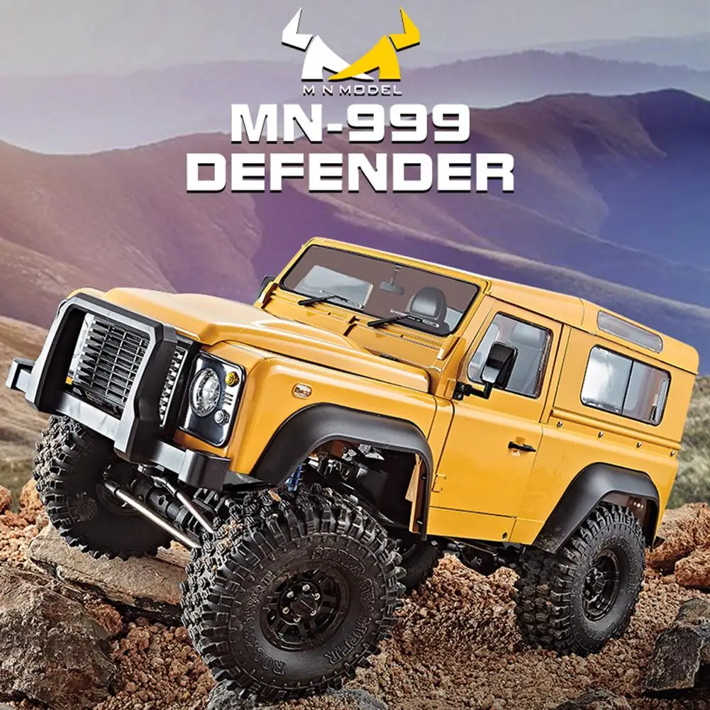 Полноразмерный игрушечный автомобиль для скалолазания MN999 2 4 г 4wd износостойкий