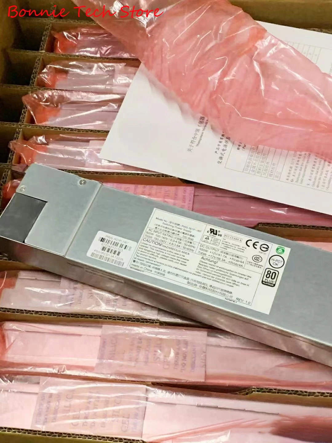 PWS-501P-1R7 for Supermicro 700W Switching Power Supply 80 PLUS TITANIUM