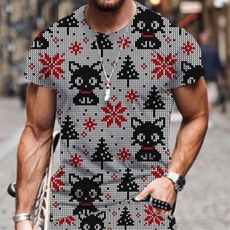 

Men's T-shirts O Neck Oversized T-shirt Short Sleeve Beach 3D Printed Summer Fashion Hot Hip-hop Harajuku 2022 New Street Luxury