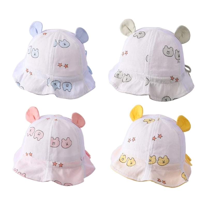 

Шапка для маленьких девочек, летние шапки для малышей, Пляжная шапка, защитная шапка