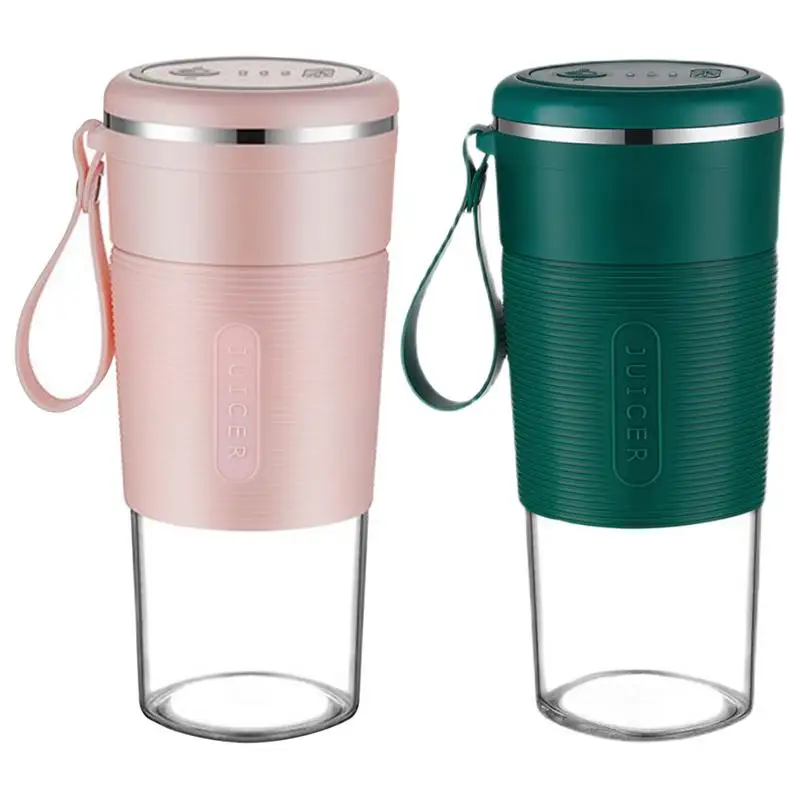 300ML Portable Blender Cup for Travel Sports Kitchen Juicer 