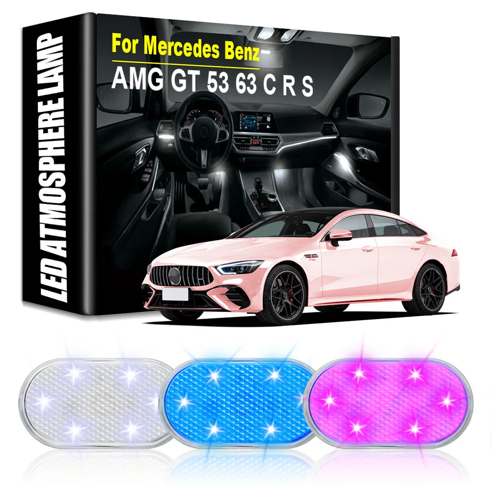 

Car LED Atmosphere Lights Car Rechargeable Touch Lamps Automotive Goods Car Accessories for Mercedes Benz AMG GT 53 63 C R S