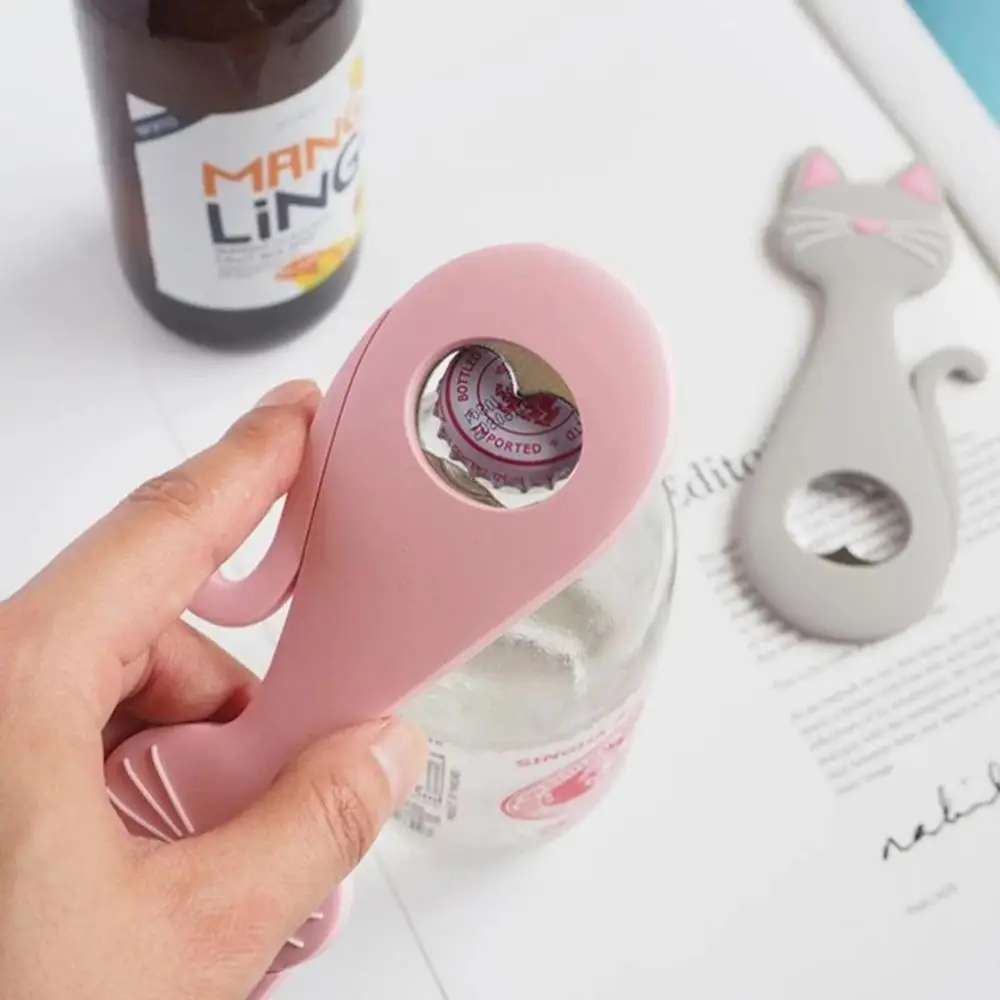 

Strong Refrigerator Bottle Opener Bar Tools Magnetism Cute Cool Cat Design Suitable For Most Beer Bottle Opener Key High Quality