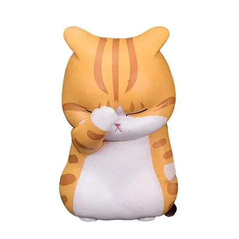 Кавайная фигурки котенка из ПВХ