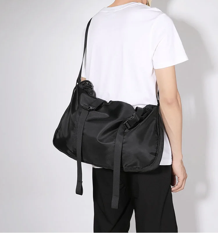 Спортивные мужские сумки через плечо боковые для отдыха спортивные из ткани