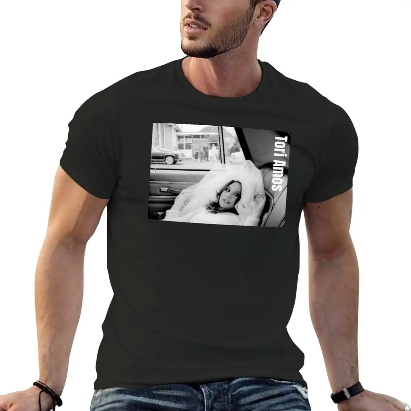 Футболка с промо-альбомом Дори амос из отеля Choirgirl заготовки корейских модных