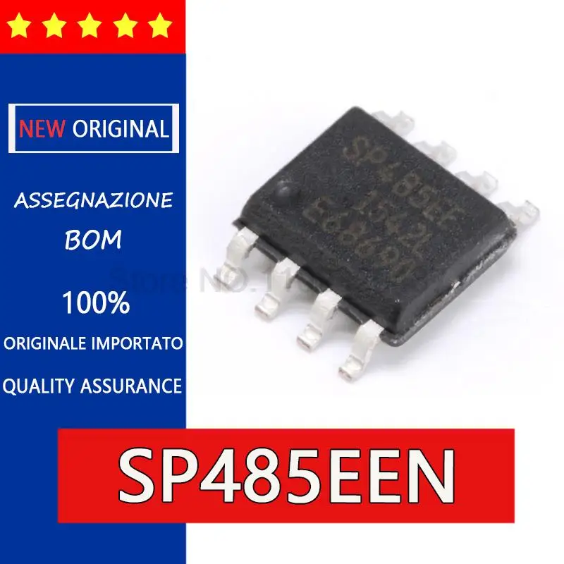 10 шт. оригинальный трансивер SP485EEN SP485 SP485REN SP485EE SOP-8 IC RS485 интерфейсный чип трансивер приемопередатчик низкой мощности ch