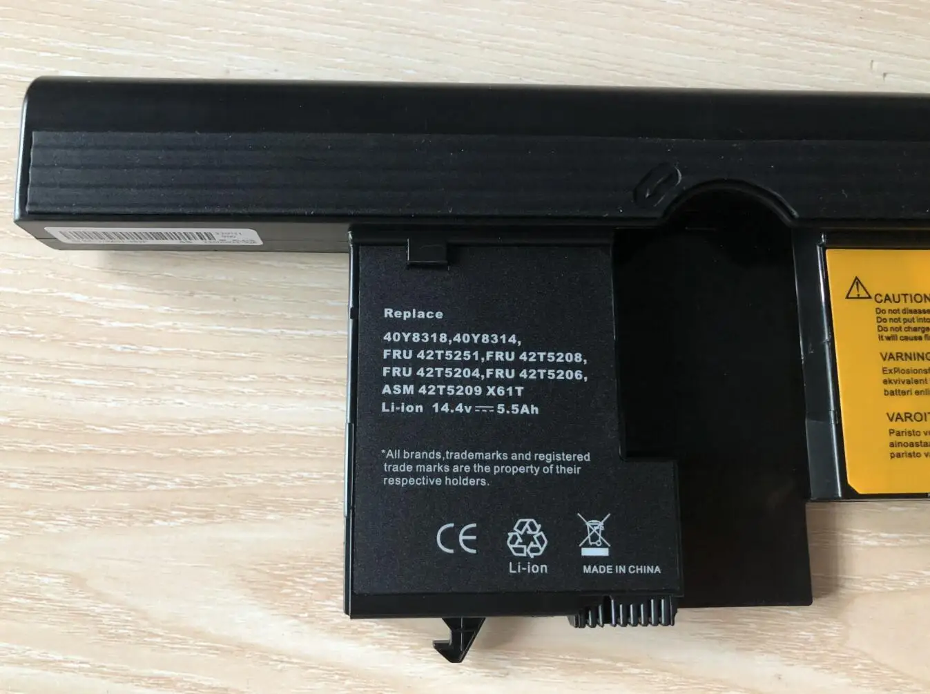 Новый аккумулятор для ноутбука X60T X61T Lenovo ThinkPad X61 Tablet PC series 42T4661 42T5209 |