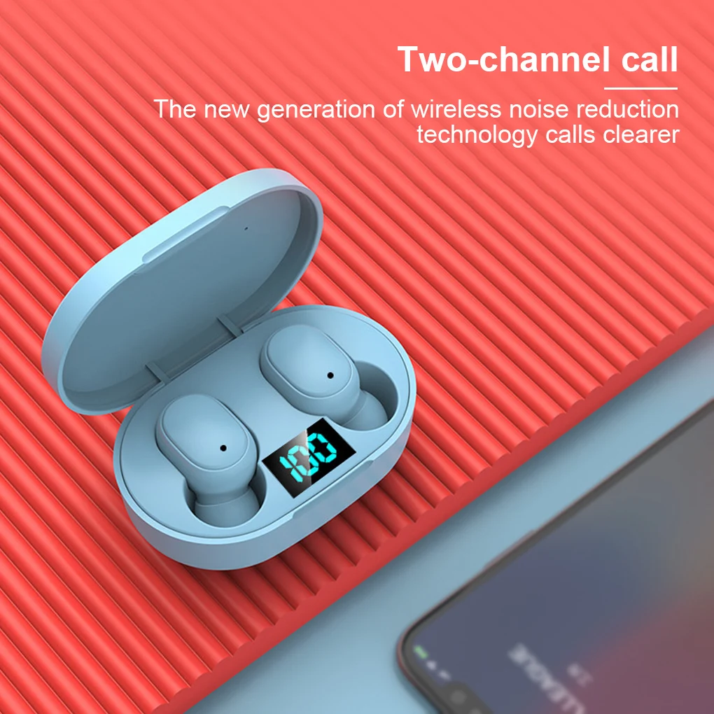 

Y30 TWS Wireless headphones 5.0 Earphone Noise Cancelling Headset Stereo Sound Music In-ear Earbuds For Android IOS smart phone