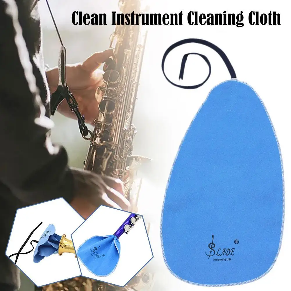 

Muslady Woodwind Instruments Cleaning Cloth With Strap Soft Schammy Cleaner For Oboe Flute Clarinet Saxophone Cleaing Kit