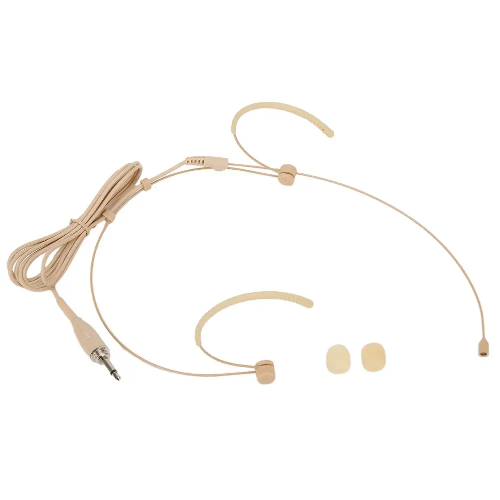 

Mic Double Earhook Headset Mic Headset Mic Headworn Headworn Microphone XLR Plug Double Earhook Headset Mic New