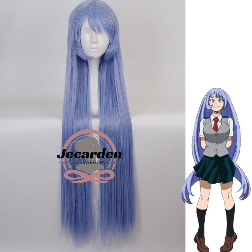 

Anime My Hero Academia Nejire Hadou Cosplay Wigs Boku No Hair Long Purple Synthetic Heat Resistant Hair Role Play Wig