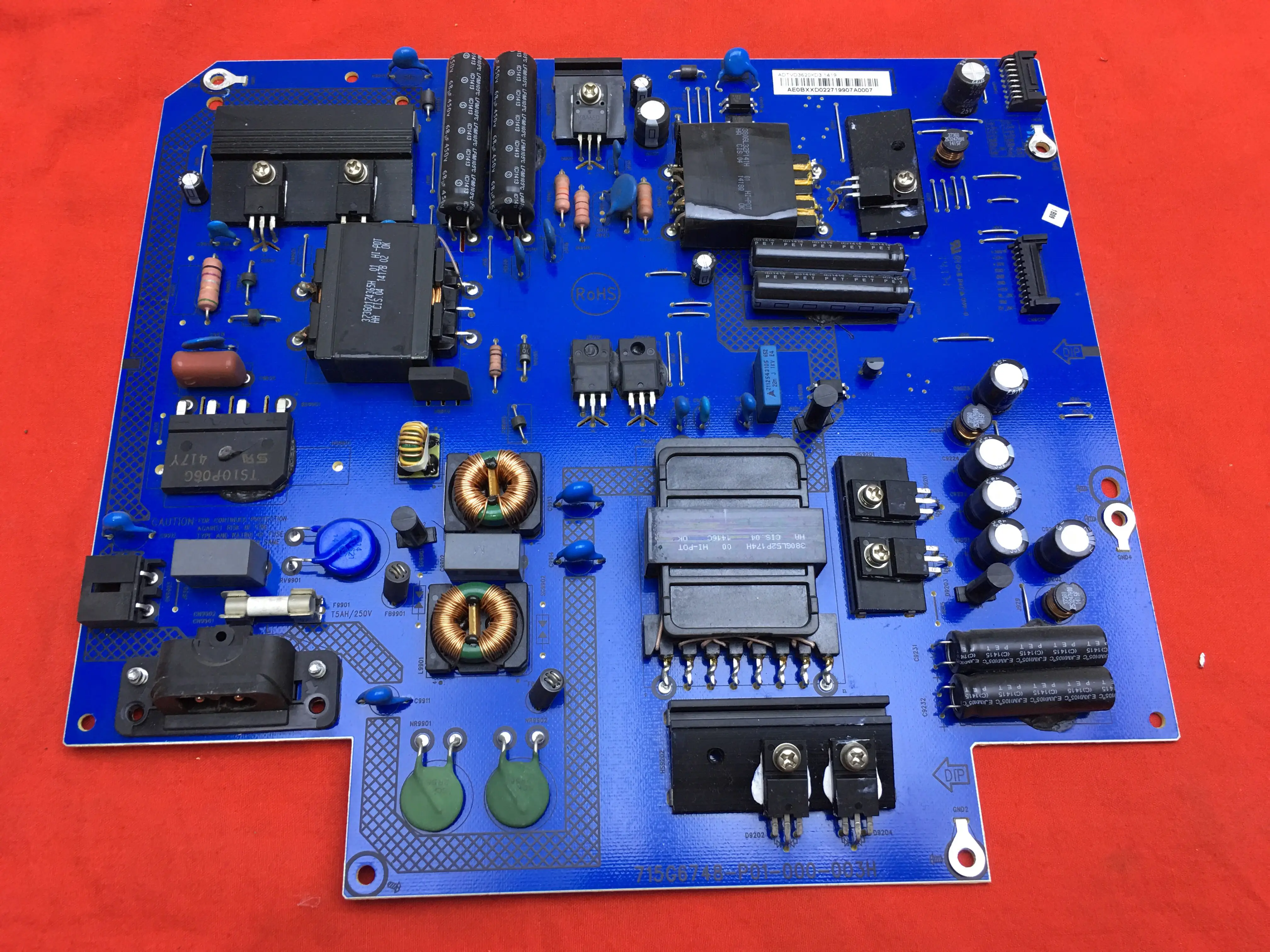 

S50 X50Air power board 715G6748-P01/P02-000-003H/M circuit board