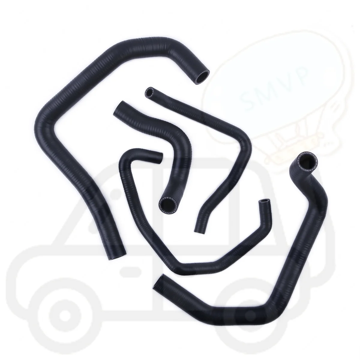 

5PCS Coolant Silicone Radiator Hose For 2005-2006 KAWASAKI ZX6R ZX 6R ZX636 Replacement Parts Upper and Lower