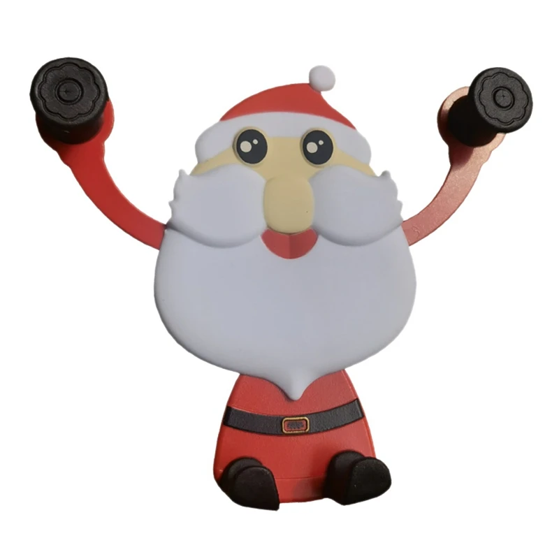 

MOOL Christmas Santa Claus Pattern Car Phone Holder Air Outlet Mobile Phone Holder Mount Gravity Bracket Accessories