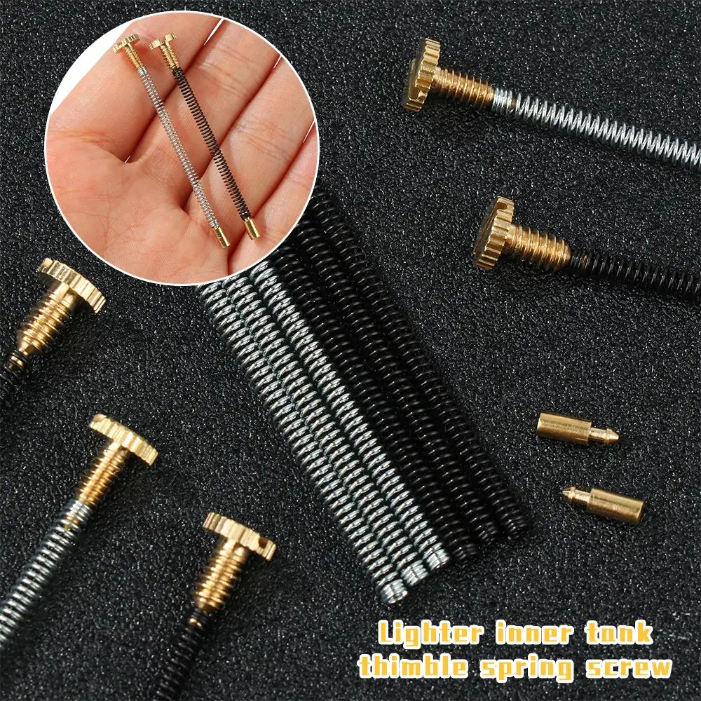 

For Zippo Zorro Etc Spring Base Replacement Lots Tool Inner Bladder F lints Lighter Repair Kit Kerosene Lighter Thimble