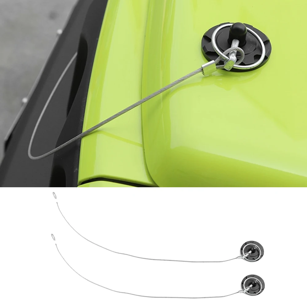 

Car Engine Hood Latch Decoration Lock Catch Cover for Suzuki Jimny JB64 JB74 2019 2020 2021 2022 Exterior Accessories