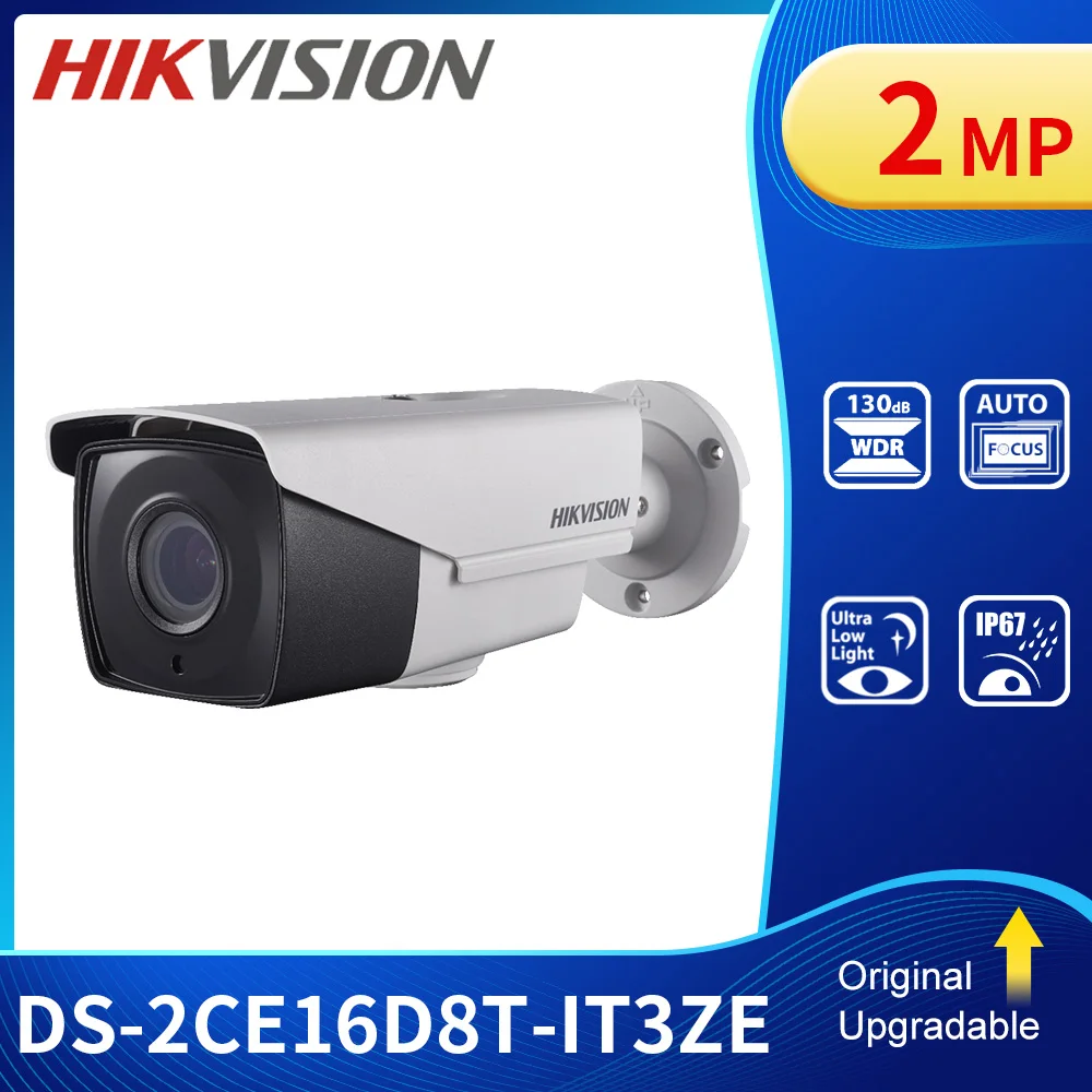 

DS-2CE16D8T-IT3ZE Hikvision 2MP Ultra-Low Light POC Camera Analog with Varifocal lens 2.7-13.5mm Auto Focus IP67 Turbo HD TVI