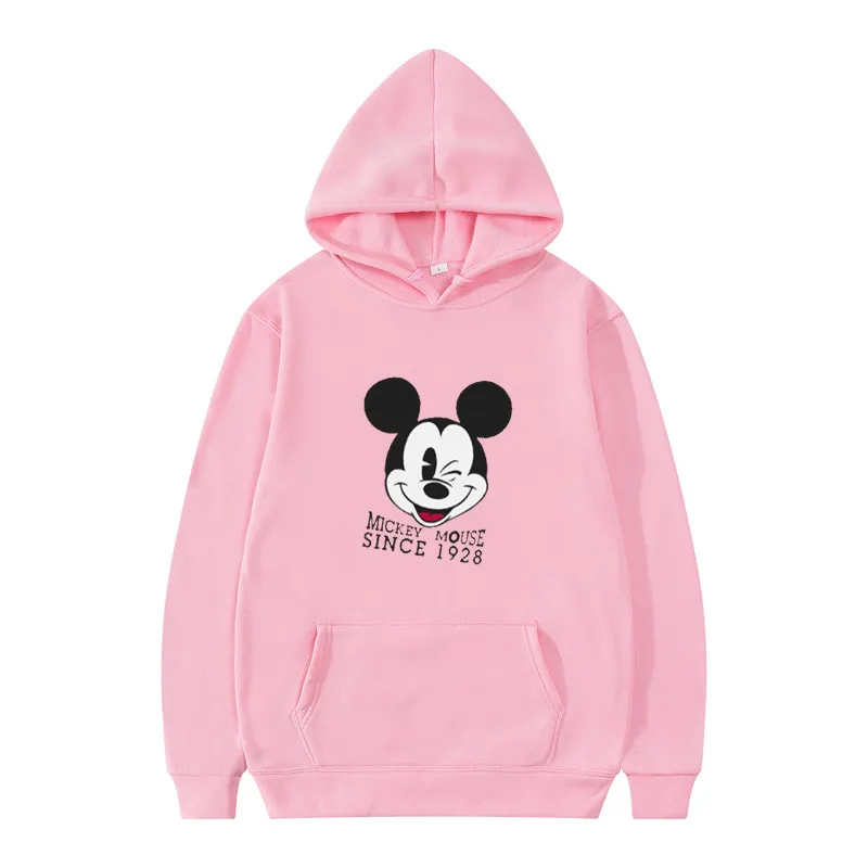 

Disney Brand 2022 New Male Casual Hoodies Sweatshirts Men Woman Fashion Autumn Winter Fleece Hip Hop Hoody Male Casual Tops