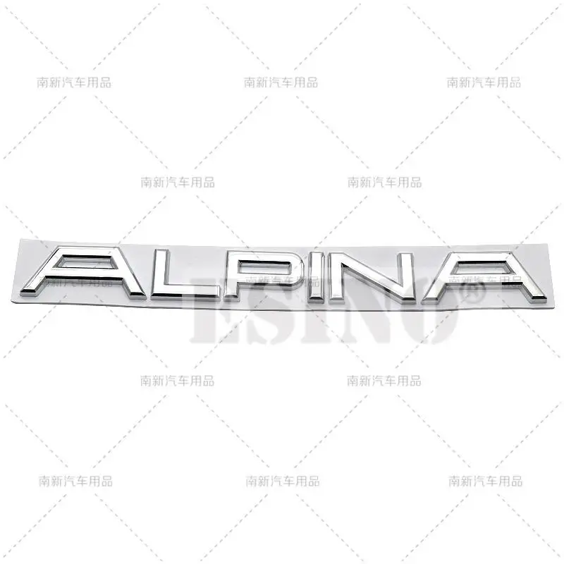 

3D металлический значок багажника автомобиля, эмблема для заднего кузова, задней двери, крыла, двери, клейкий значок для Alpina B7 B6 D4 D5
