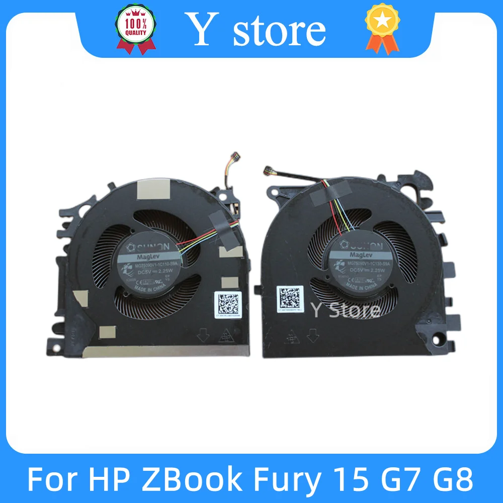Y Store новый вентилятор охлаждения процессора ноутбука радиатор для HP ZBook Fury 15 G7 G8