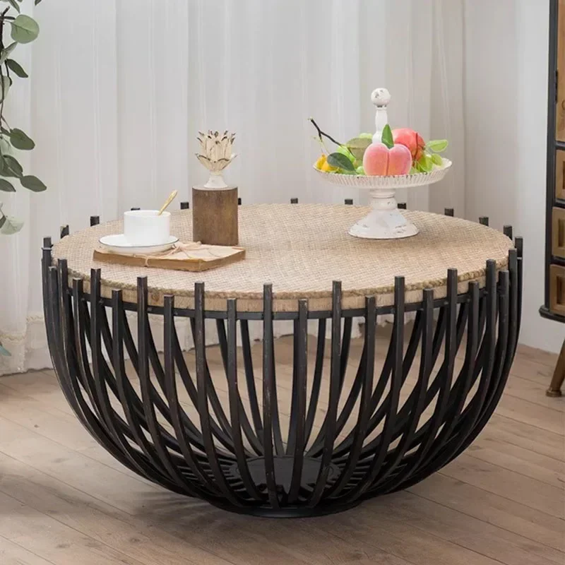 Современный роскошный кофейный столик Trau черная комната кровать мобильный