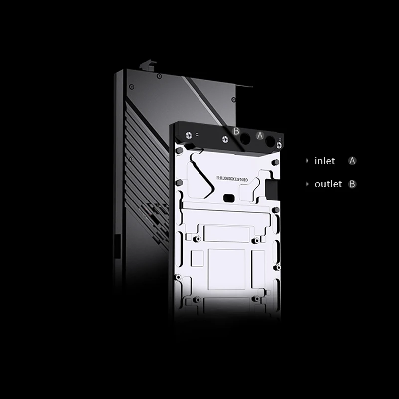 Фото Водяной блок Granzon для карты графического процессора NVIDIA GeForce RTX3090Ti Founder Edition/медный радиатор охлаждения/GBN-RTX3090TIFE №3
