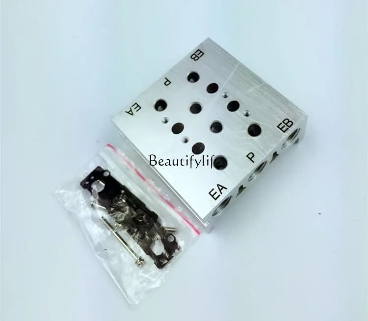 Базовая шина соленоидного клапана Ss5y3/Ss5y5/Ss5y7/Ss5y9/Ss5yj5/SS5YJ7-20