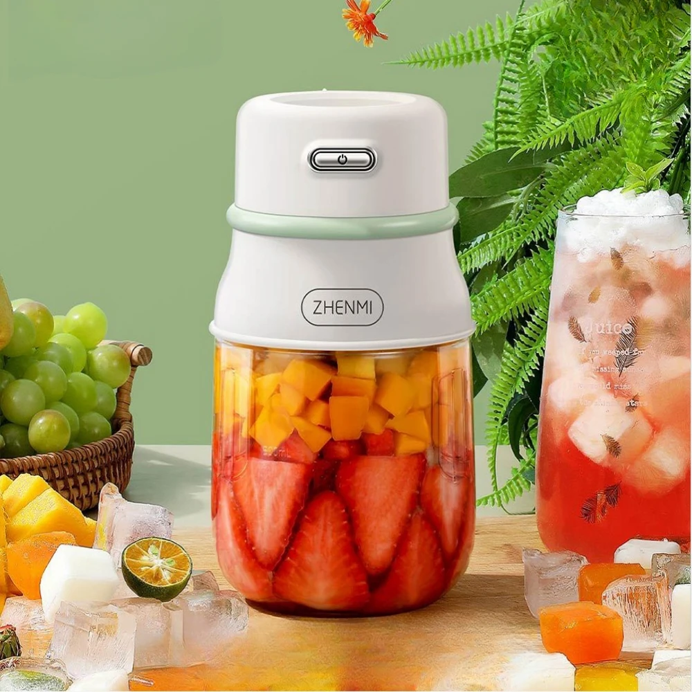 

800ML Portable Blender Mini Electric Fruit Juicer Machine Orange Mango Juicer Kitchen Food Processor Maker Juice Extractor Home