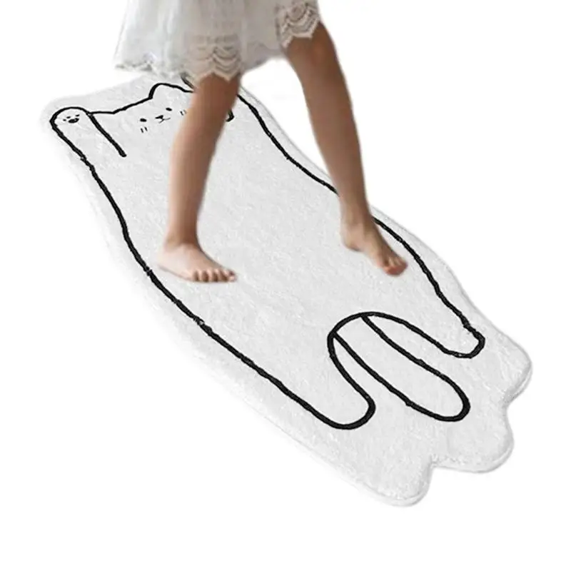 

Cute Bath Mat Bathroom Rug Non Slip Cute Design Floor Mat Ultra Soft Bath Mat Door Mats Rugs For Bedroom Kitchen Bathroom