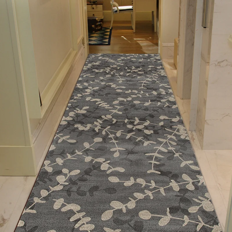 Small Flower Path 3D Carpets Long Corridor Hallway Rug Living Room Bedroom Area Rug Anti-Slip Kitchen Mat Floormat IndoorDoormat