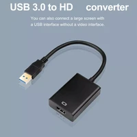 20221080p 60hz hd portable usb 3 0 to hdmi compatible audio video adapter converter cable high speed 5 gbps for windows 7810 p