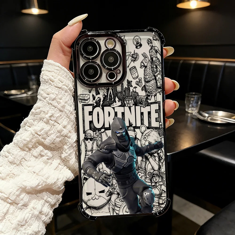 Фото Популярный чехол для телефона FortniteS с защитой от падений и воздушной подушкой для Google Pixel 10a 10 9 8 7 9a 8a 7a Pro XL 5G №3