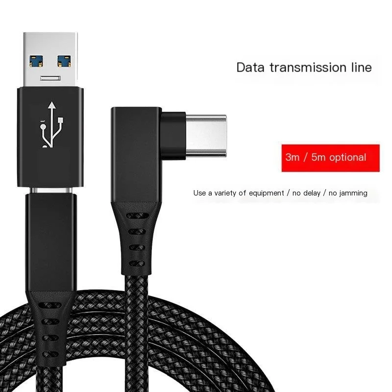 

5M Data Line Charging Cable For Oculus Quest 2 Link VR Headset for Quest2 VR Data Transfer Fast Charges VR Headset Accessories
