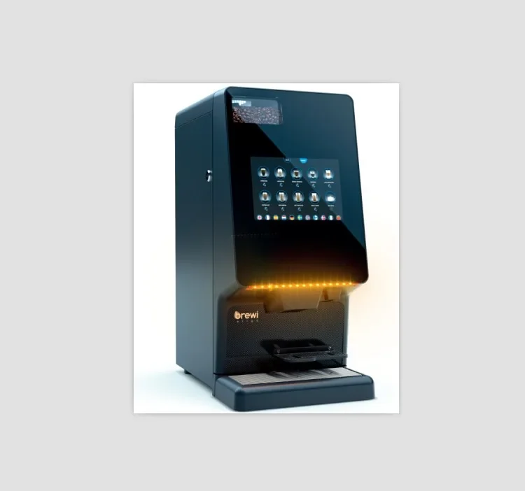 Полностью автоматическая кофемашина B2C с сенсорным экраном для продажи Brewi выбраo