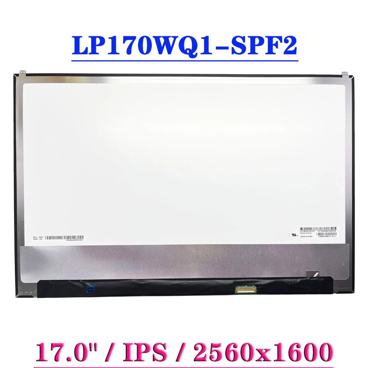 17 0 &quotLP170WQ1-SPF2 ЖК-экран для ноутбука EDP 40 контактов QHD 2560x1600 IPS Замена матричной
