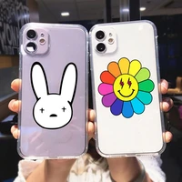 HOT Rapper Singer Bad Bunny Phone Case for Pro Max MiNi Plus for 2020 Cartoon Cover Coque
