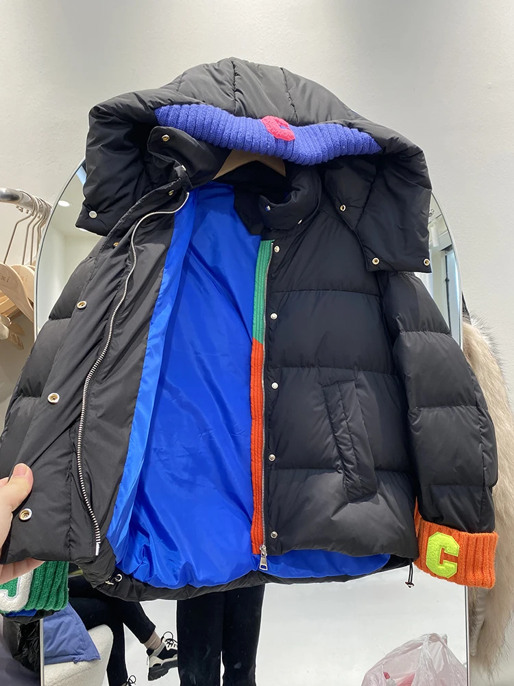Women Down Jacket New Casual Style White Duck Down Jackets Autumn Winter Coats And Parkas Female Outwear