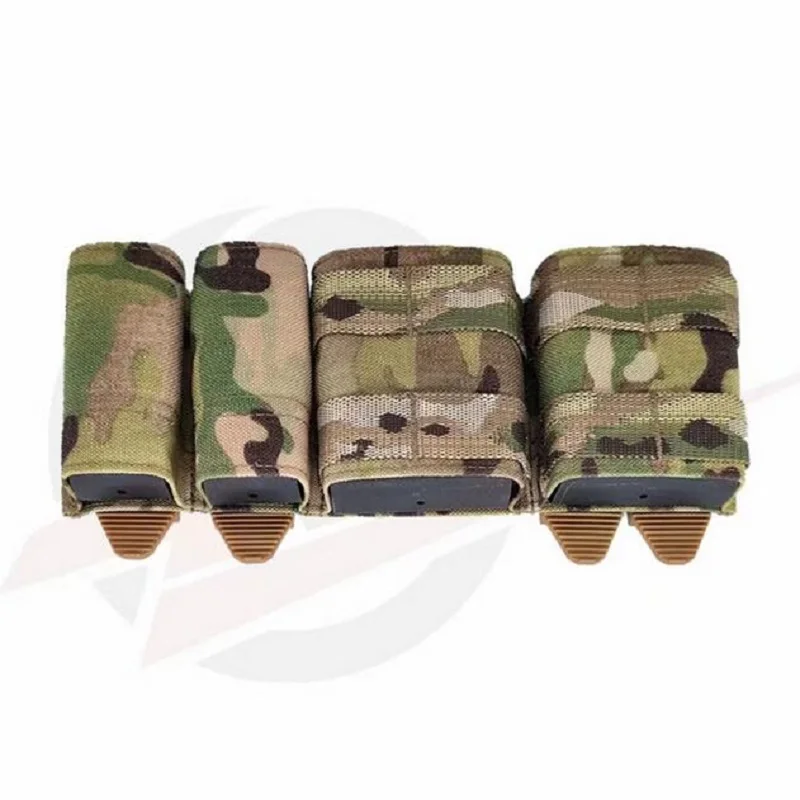 

Tactical Airsoft KYWI 5 56 2+2 Side 4 Magazine Pouch Multicam Vest Molle Mag Ammo Pouch Bags Toolkit Bag