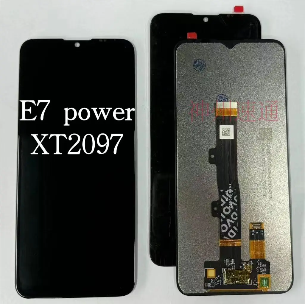 Для Motorola E7 Power XT2097 ЖК-дисплей Сенсорный датчик Digiziter в сборе с диафрагмой для Moto