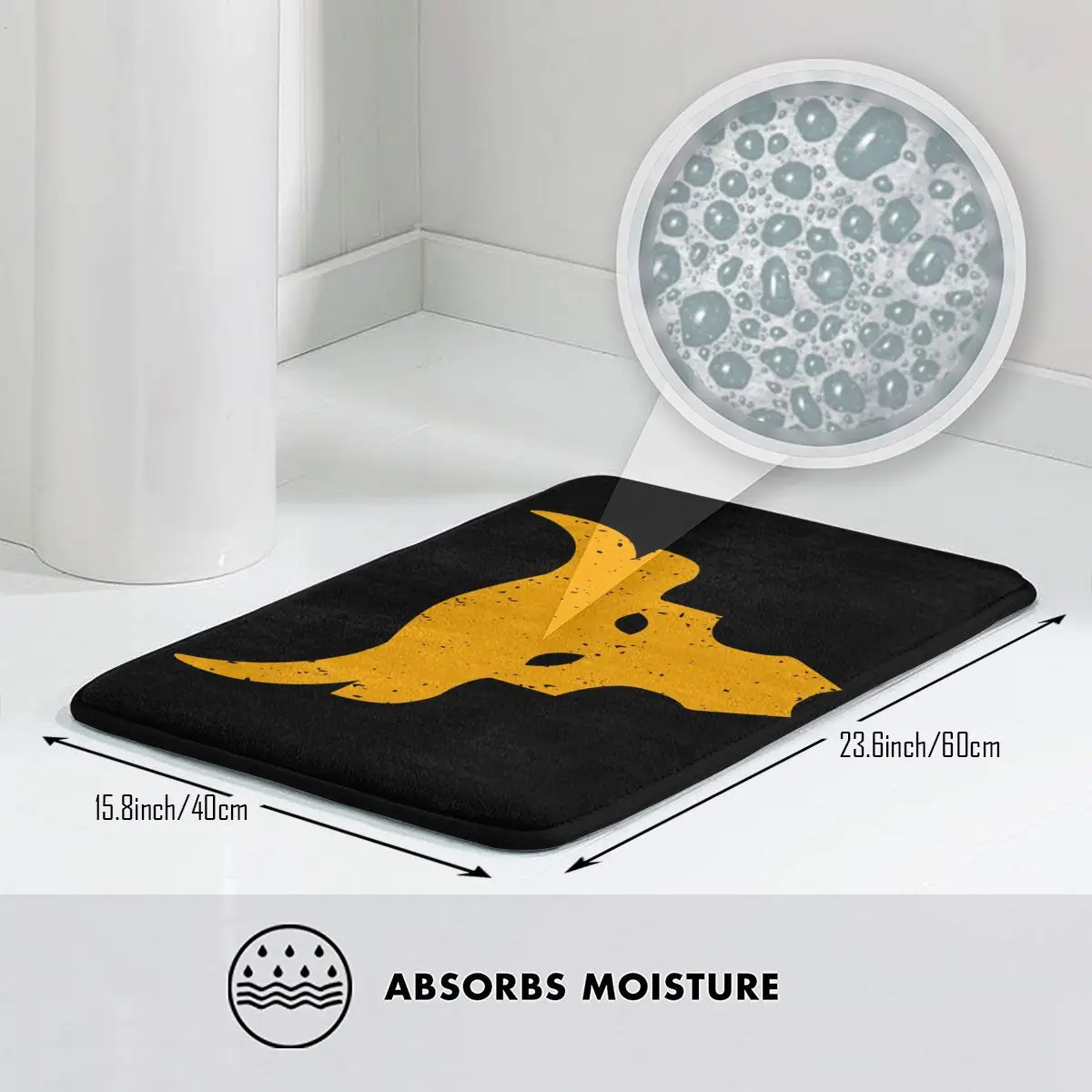 Детский коврик для спортзала с круглым вырезом |