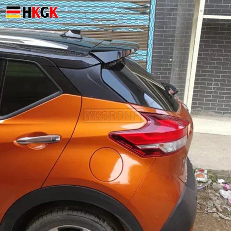 

For Nissan KICKS Car Decoration 2017 2018 2019 2020 ABS Plastic Paint Painting Color Rear Trunk Spoiler