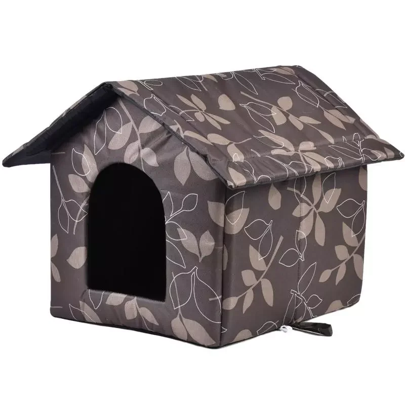 

Foldable Pet Dog Warm House For Winter Pet Kennel House For Dogs Puppy Cats Bed Nest Tent Pet Supplies Waterproof Shelter