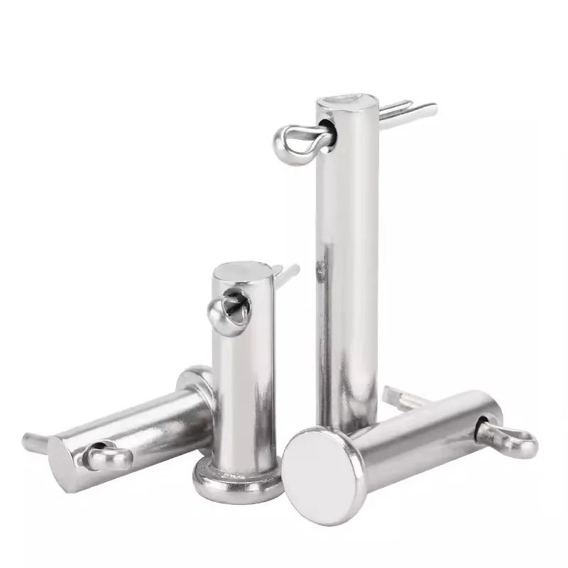 Штифты с отверстием и спинкой из нержавеющей стали 304 M10 штифты плоской головкой