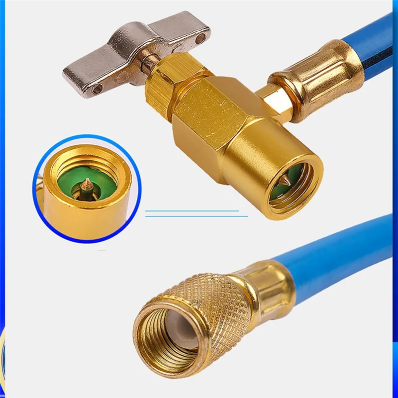 Автомобильная зарядная труба хладагента с измерительным манометром инструменты