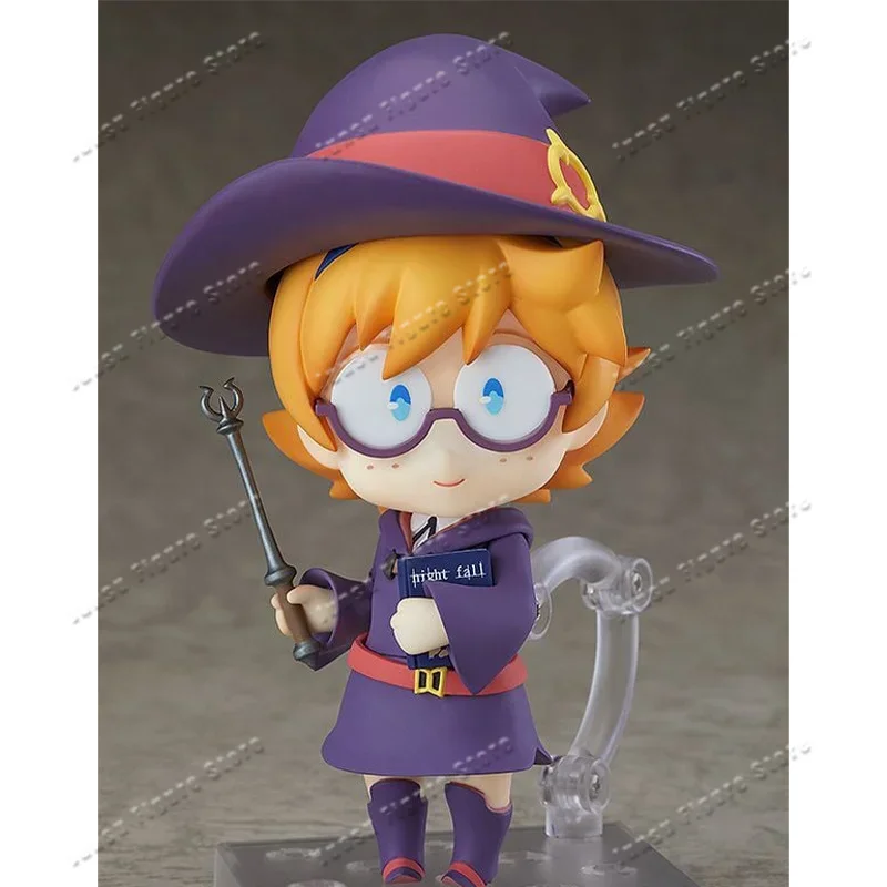 Фото В наличии GSC Nendoroid 859 Лотте Янссон из аниме «Маленькая ведьма Академии», готовая фигурка, модель, игрушка, подарок для детей №2