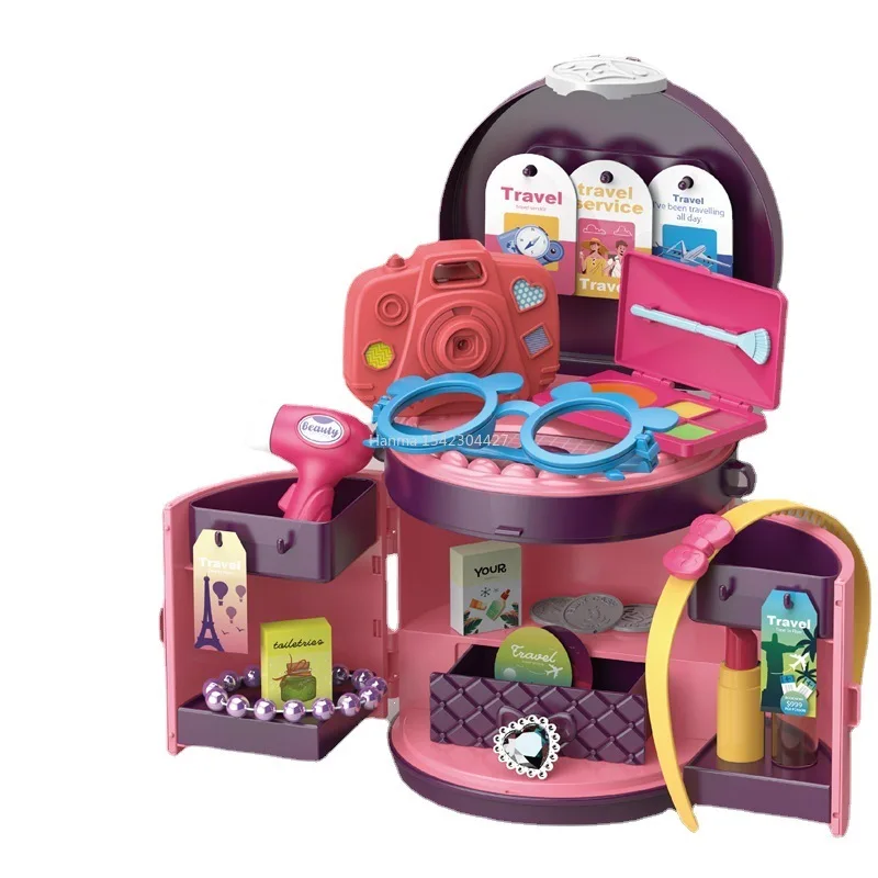 

Children's 25-33 Piece Set Doctor and Nurse's Simulated Medical Tools Kitchen Utensils Dressing Table Christmas Gift Toy for Kid