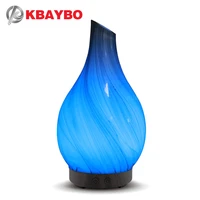 kbaybo 100ml electric aroma diffuser air humidifier oil diffuser aromatherapy cool mist maker with led night lights for home