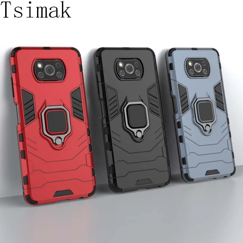 

Shockproof Case For Xiaomi POCO X3 NFC M3 F1 F2 F3 F4 GT X4 M4 M5 M5S X5 F5 Pro Redmi Note 12 12C Phone Cover Armor Back Coque